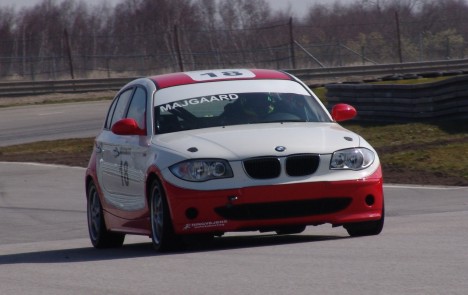 JA Motorsports BMW 120i tester med Michael Outzen